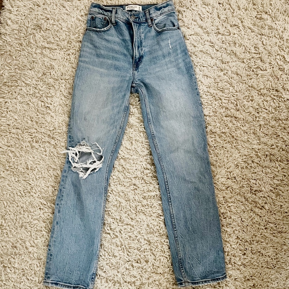 Abercrombie 90s ultra high rise